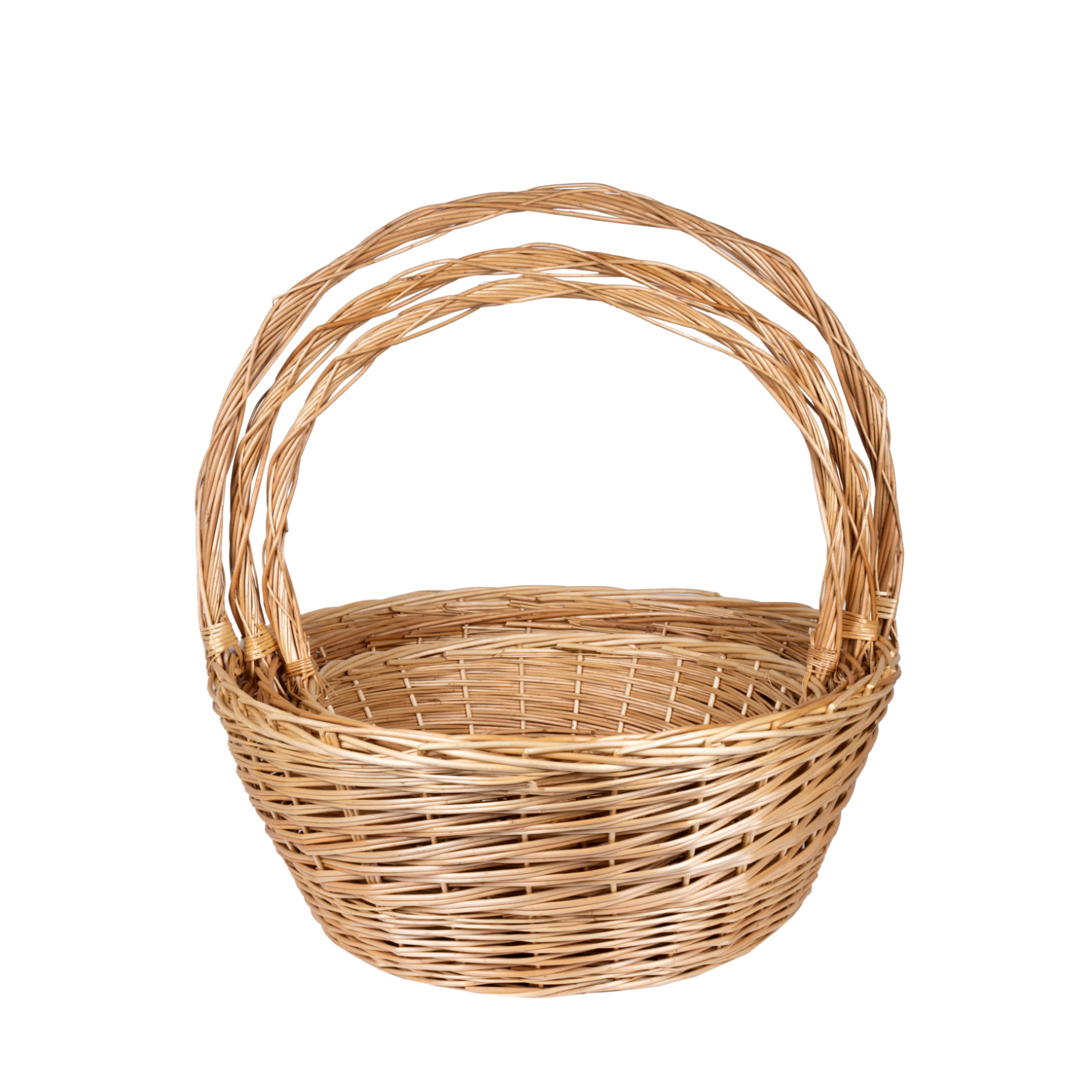 Willow baskets 70xH25, 75xH30, 80xH35 3pcs